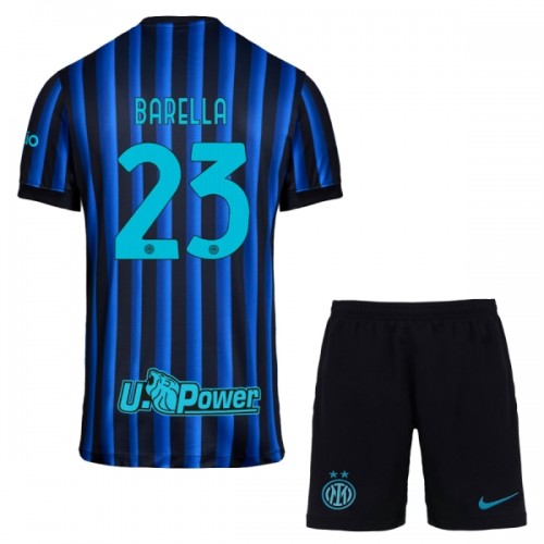 Ensemble Maillot Inter Milan Barella 23 Domicile 2025-26 Enfant Ensemble Maillot Inter Milan Barella 23 Domicile 2025-26 Enfant